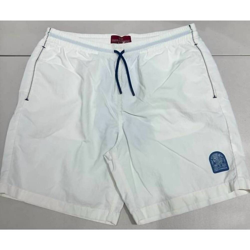 NEW PARAJUMPERS men's seas man shorts in white